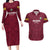 Custom Bulgaria Football Couples Matching Long Sleeve Bodycon Dress and Hawaiian Shirt Go Lavovete Bulgarian Pattern