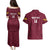 Custom Bulgaria Football Couples Matching Puletasi and Hawaiian Shirt Go Lavovete Bulgarian Pattern