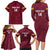 Custom Bulgaria Football Family Matching Long Sleeve Bodycon Dress and Hawaiian Shirt Go Lavovete Bulgarian Pattern