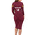 Custom Bulgaria Football Family Matching Long Sleeve Bodycon Dress and Hawaiian Shirt Go Lavovete Bulgarian Pattern