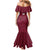 Custom Bulgaria Football Family Matching Mermaid Dress and Hawaiian Shirt Go Lavovete Bulgarian Pattern