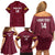 Custom Bulgaria Football Family Matching Off Shoulder Short Dress and Hawaiian Shirt Go Lavovete Bulgarian Pattern