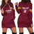 Custom Bulgaria Football Hoodie Dress Go Lavovete Bulgarian Pattern