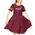 Custom Bulgaria Football Kid Short Sleeve Dress Go Lavovete Bulgarian Pattern