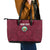 Custom Bulgaria Football Leather Tote Bag Go Lavovete Bulgarian Pattern