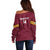 Custom Bulgaria Football Off Shoulder Sweater Go Lavovete Bulgarian Pattern