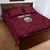 Custom Bulgaria Football Quilt Bed Set Go Lavovete Bulgarian Pattern