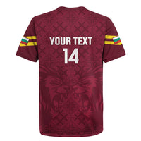 Custom Bulgaria Football Rugby Jersey Go Lavovete Bulgarian Pattern