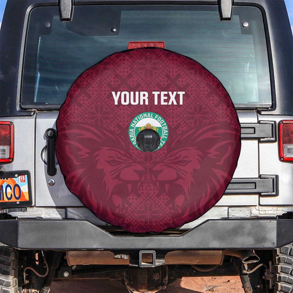 Custom Bulgaria Football Spare Tire Cover Go Lavovete Bulgarian Pattern