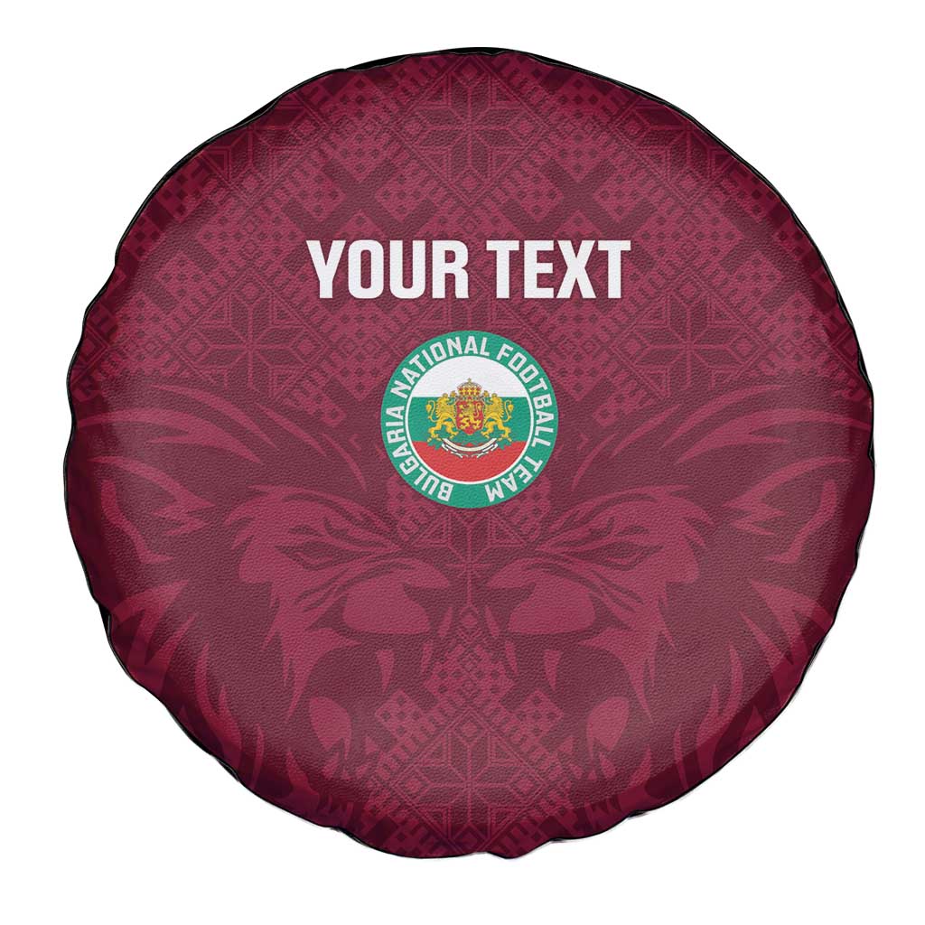 Custom Bulgaria Football Spare Tire Cover Go Lavovete Bulgarian Pattern