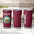 Custom Bulgaria Football Tumbler Cup Go Lavovete Bulgarian Pattern