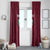 Custom Bulgaria Football Window Curtain Go Lavovete Bulgarian Pattern