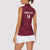 Custom Bulgaria Football Women Sleeveless Polo Shirt Go Lavovete Bulgarian Pattern