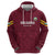Custom Bulgaria Football Zip Hoodie Go Lavovete Bulgarian Pattern