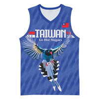 Custom Taiwan Football 2026 Basketball Jersey Come On Blue Magpies