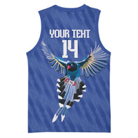 Custom Taiwan Football 2026 Basketball Jersey Come On Blue Magpies
