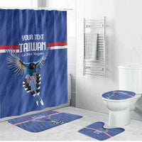 Custom Taiwan Football 2026 Bathroom Set Come On Blue Magpies