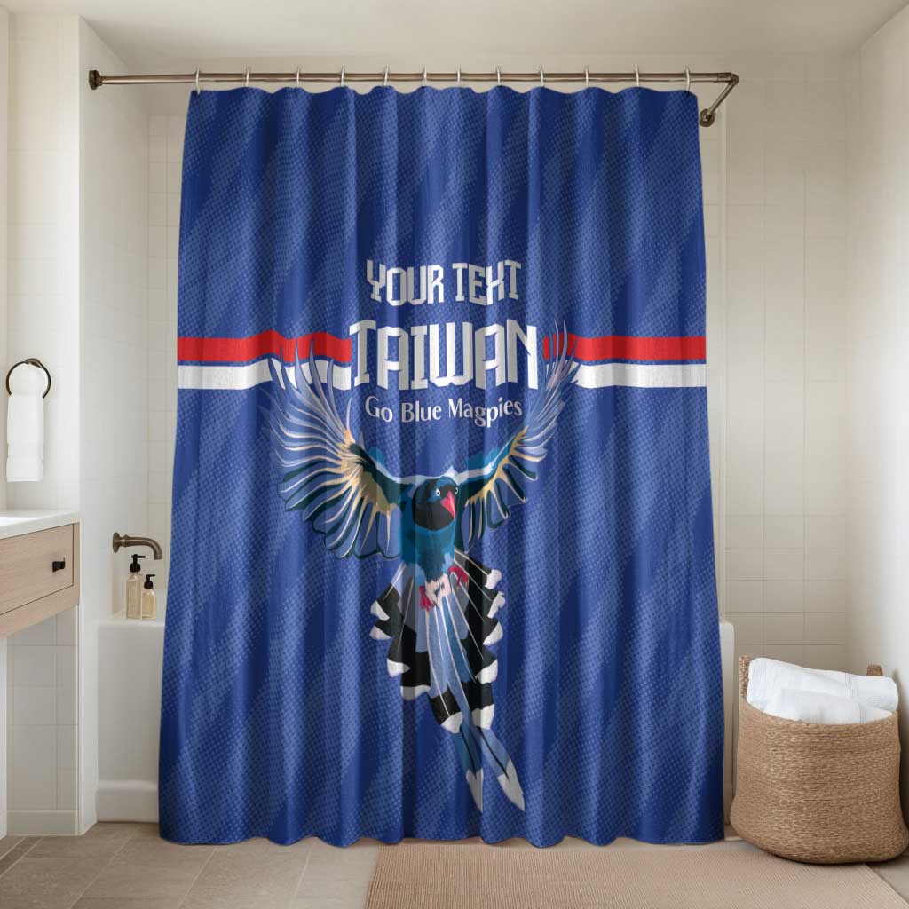 Custom Taiwan Football 2026 Bathroom Set Come On Blue Magpies