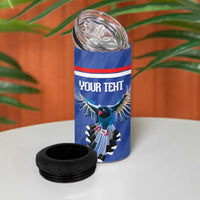 Custom Taiwan Football 2026 4 in 1 Can Cooler Tumbler Come On Blue Magpies