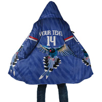 Custom Taiwan Football 2026 Cloak Come On Blue Magpies