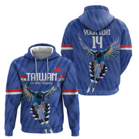 Custom Taiwan Football 2026 Hoodie Come On Blue Magpies