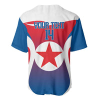 Custom North Korea Football 2026 Baseball Jersey Come On Eastern Azaleas