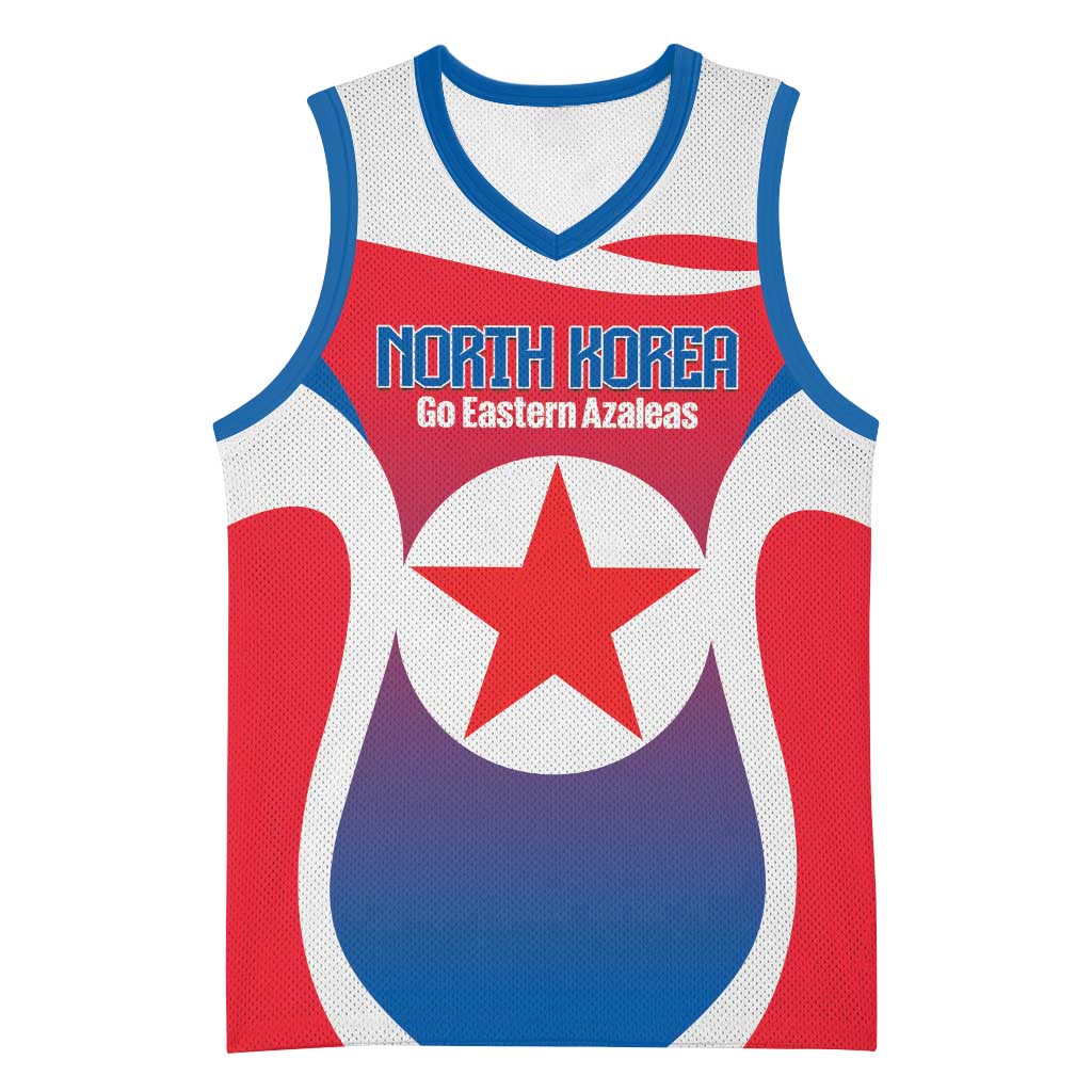Custom North Korea Football 2026 Basketball Jersey Come On Eastern Azaleas