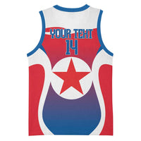 Custom North Korea Football 2026 Basketball Jersey Come On Eastern Azaleas