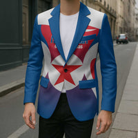 Custom North Korea Football 2026 Blazer Come On Eastern Azaleas