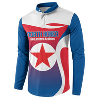 Custom North Korea Football 2026 Button Sweatshirt Come On Eastern Azaleas