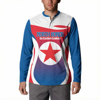 Custom North Korea Football 2026 Button Sweatshirt Come On Eastern Azaleas