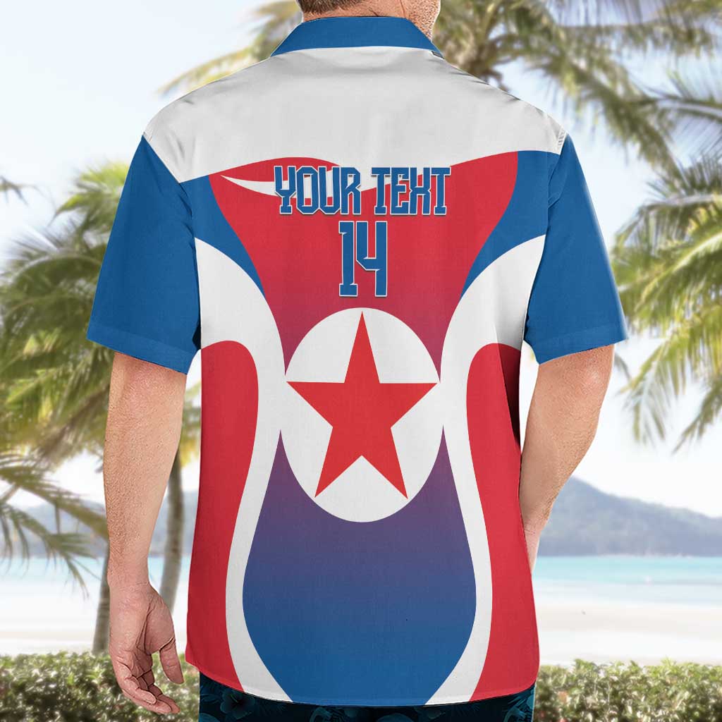 Custom North Korea Football 2026 Hawaiian Shirt Come On Eastern Azaleas