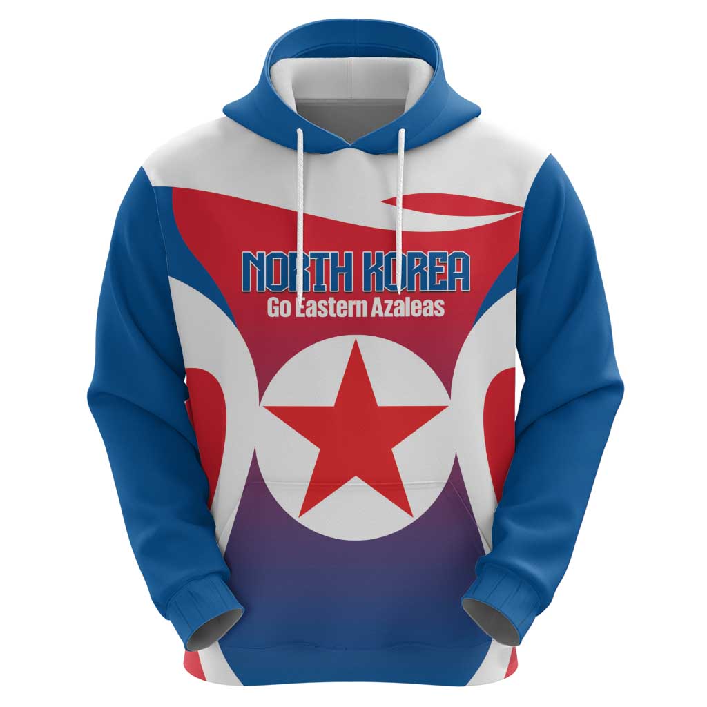 Custom North Korea Football 2026 Hoodie Come On Eastern Azaleas