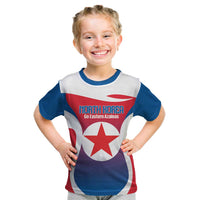 Custom North Korea Football 2026 Kid T Shirt Come On Eastern Azaleas