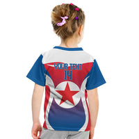 Custom North Korea Football 2026 Kid T Shirt Come On Eastern Azaleas