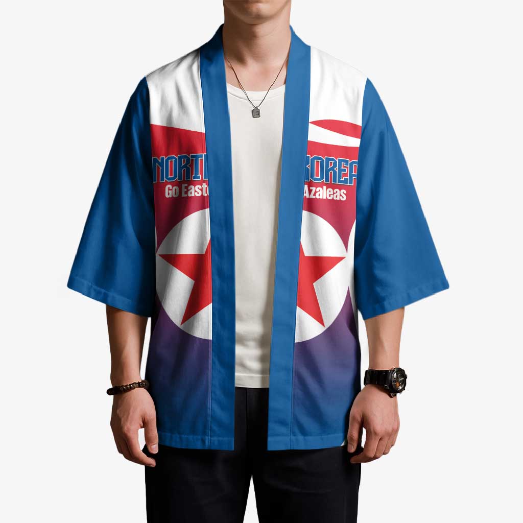 Custom North Korea Football 2026 Kimono Come On Eastern Azaleas