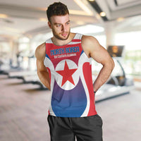 Custom North Korea Football 2026 Men Tank Top Come On Eastern Azaleas