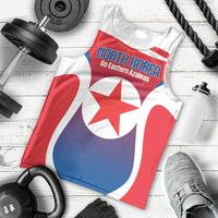 Custom North Korea Football 2026 Men Tank Top Come On Eastern Azaleas