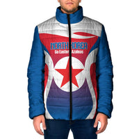Custom North Korea Football 2026 Padded Jacket Come On Eastern Azaleas