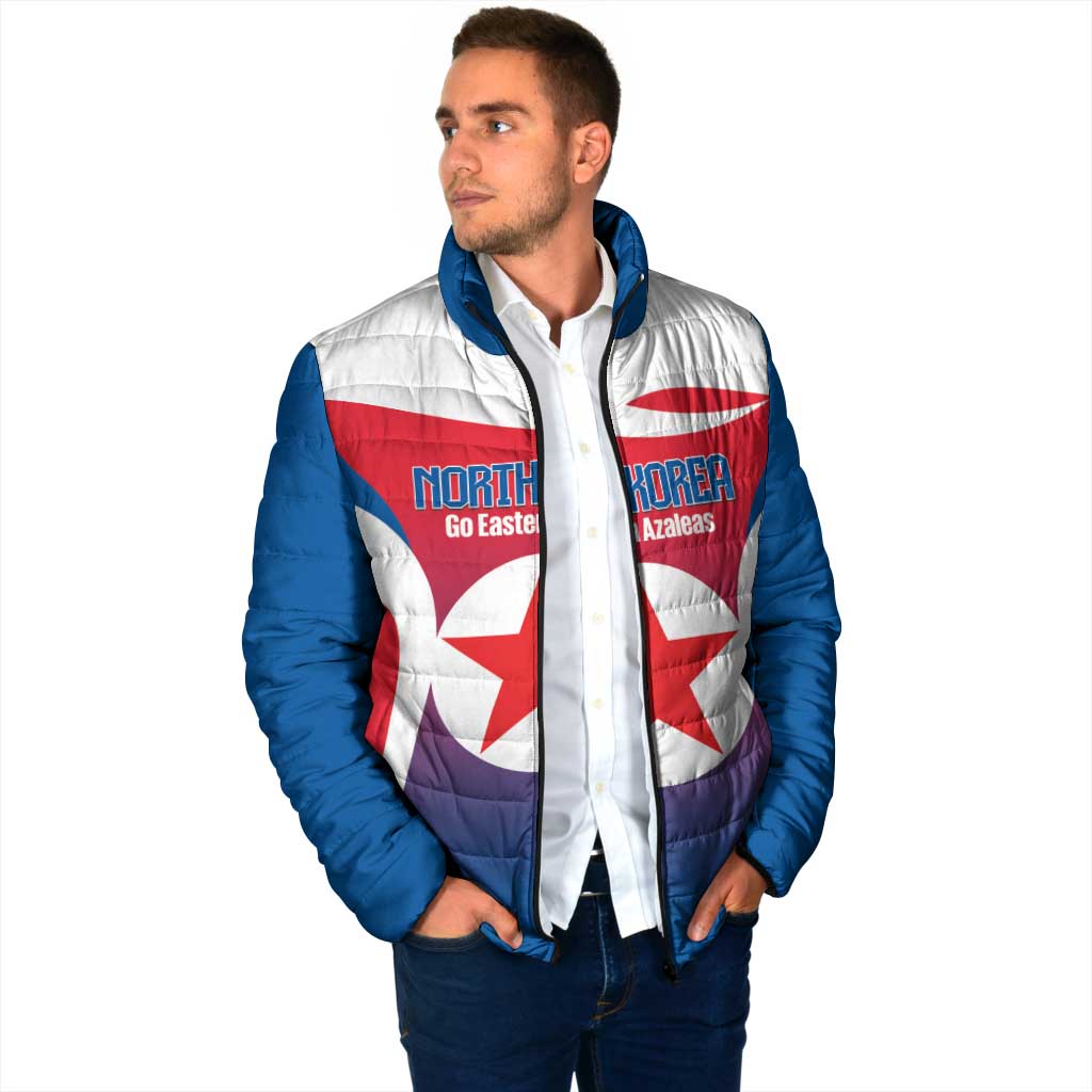 Custom North Korea Football 2026 Padded Jacket Come On Eastern Azaleas