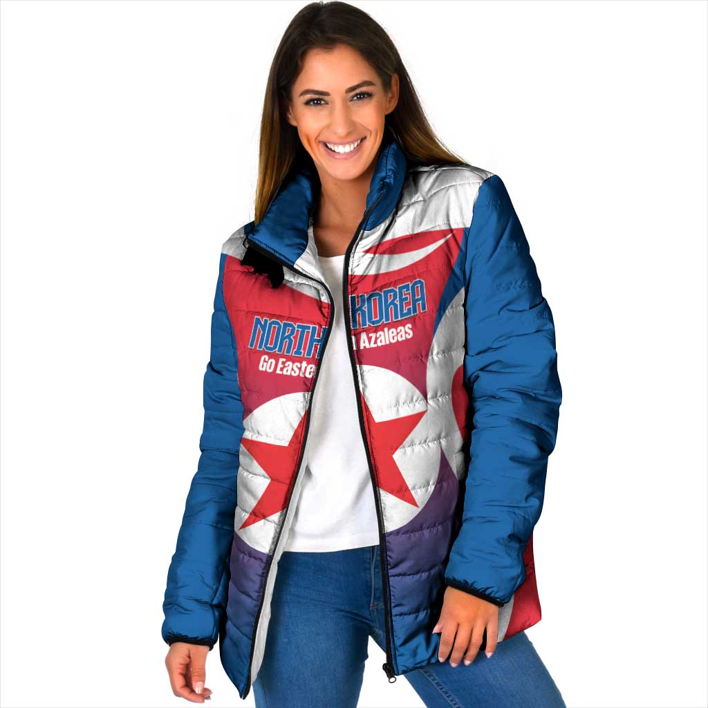 Custom North Korea Football 2026 Padded Jacket Come On Eastern Azaleas