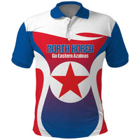 Custom North Korea Football 2026 Polo Shirt Come On Eastern Azaleas