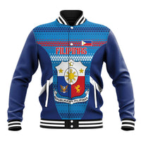 Custom Philippines Football 2026 Baseball Jacket Come On Filipinas