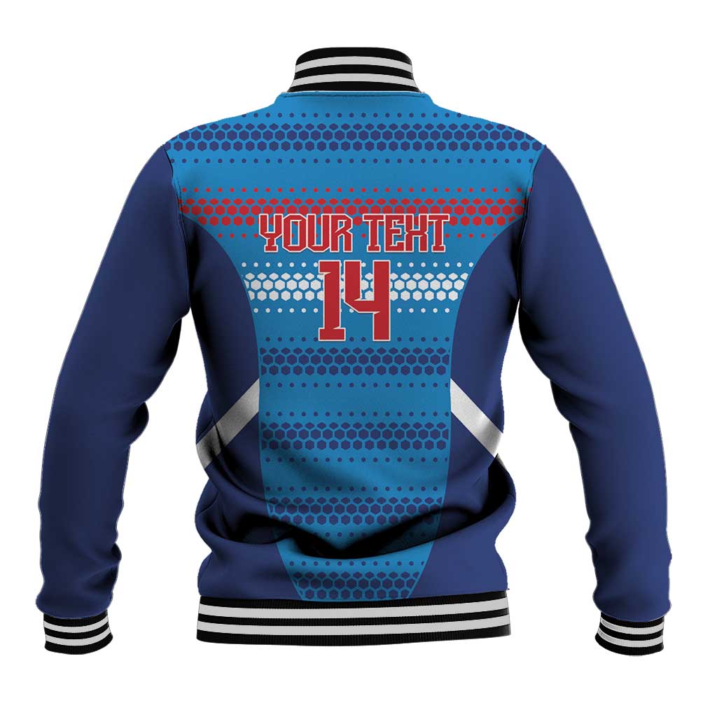Custom Philippines Football 2026 Baseball Jacket Come On Filipinas