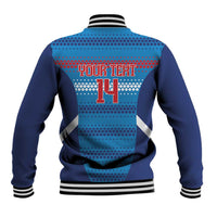 Custom Philippines Football 2026 Baseball Jacket Come On Filipinas