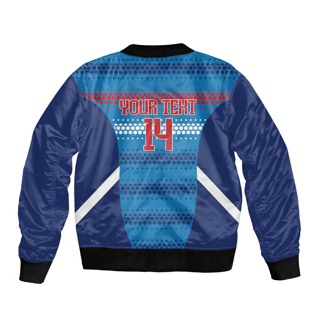 Custom Philippines Football 2026 Bomber Jacket Come On Filipinas