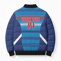 Custom Philippines Football 2026 Bomber Puffer Jacket Come On Filipinas