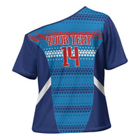 Custom Philippines Football 2026 Cross Shoulder Shirt Come On Filipinas