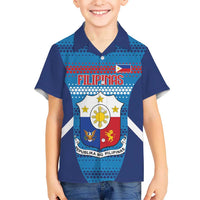 Custom Philippines Football 2026 Kid Hawaiian Shirt Come On Filipinas