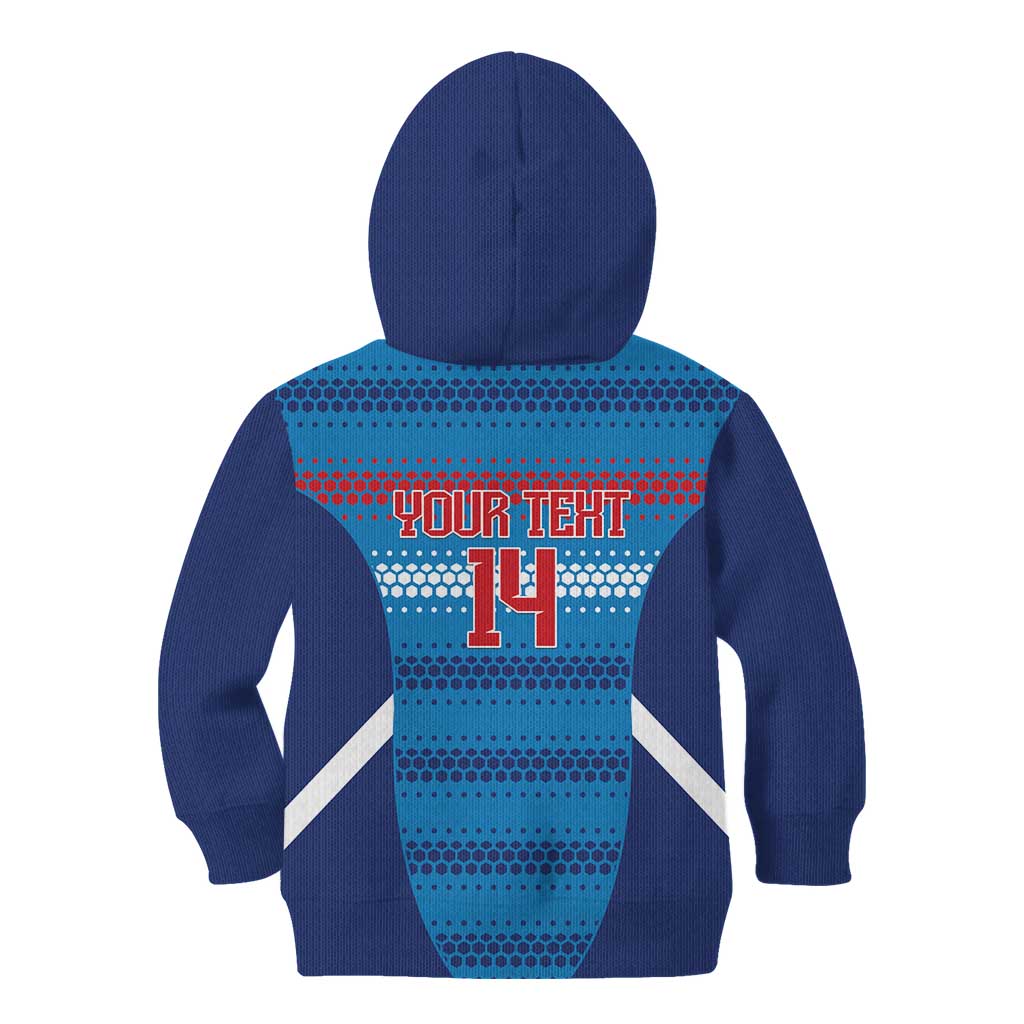 Custom Philippines Football 2026 Kid Hoodie Come On Filipinas